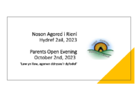 Cyflwyniad i Rieni – Presentation For Parents